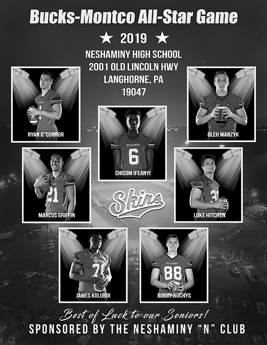 Neshaminy HS Ad Bucks_Montco All-Star Game 2019_550W