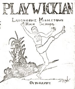1928 Newtown game - Playwickian cover