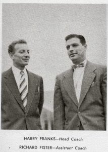 1953 Head Coach Harry E Franks