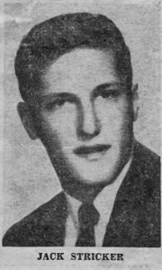 1960 Senior Jack Stricker