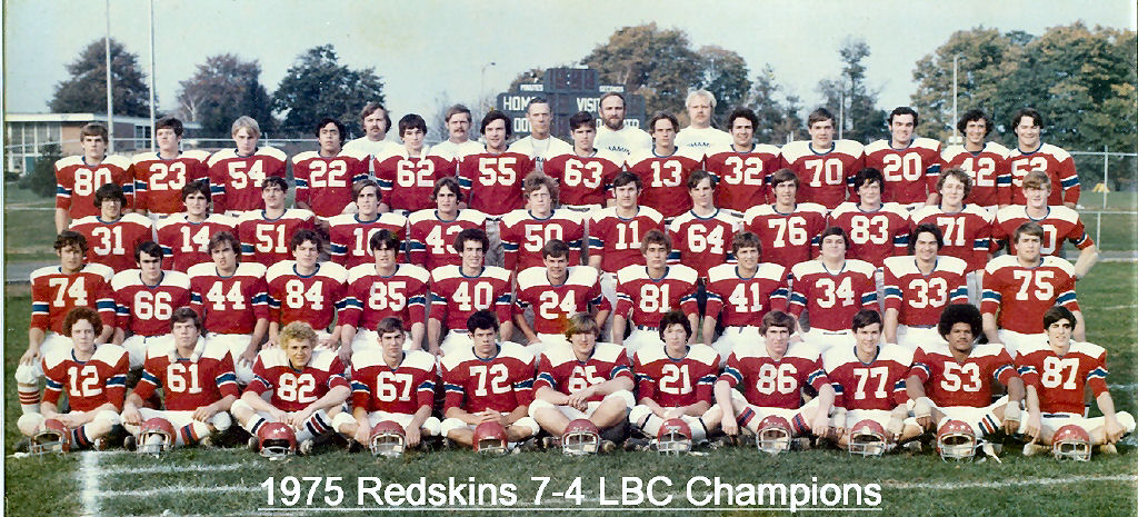 1975 Redskins 7-4 LBC Champs