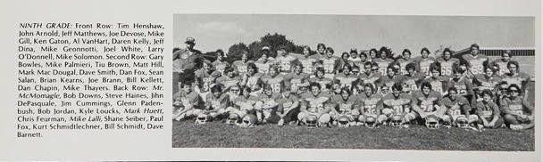 1980 Freshman Team