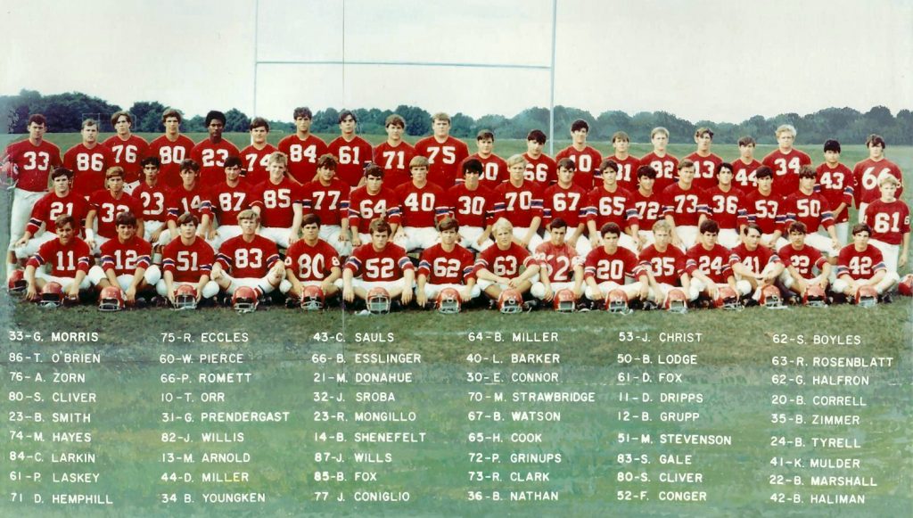 1972 Neshaminy Redskins
