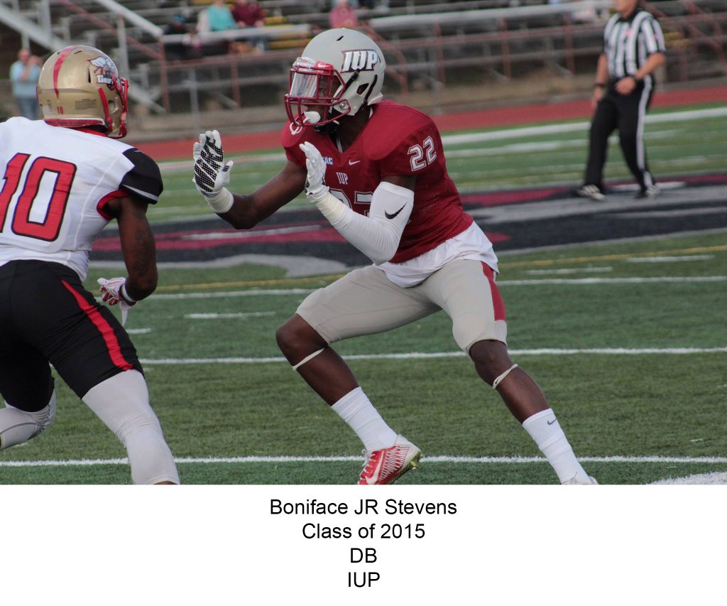 Class of 2015 Stevens_JR_Boniface IUP