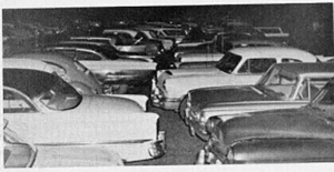 1963 Parking Lot During the Game