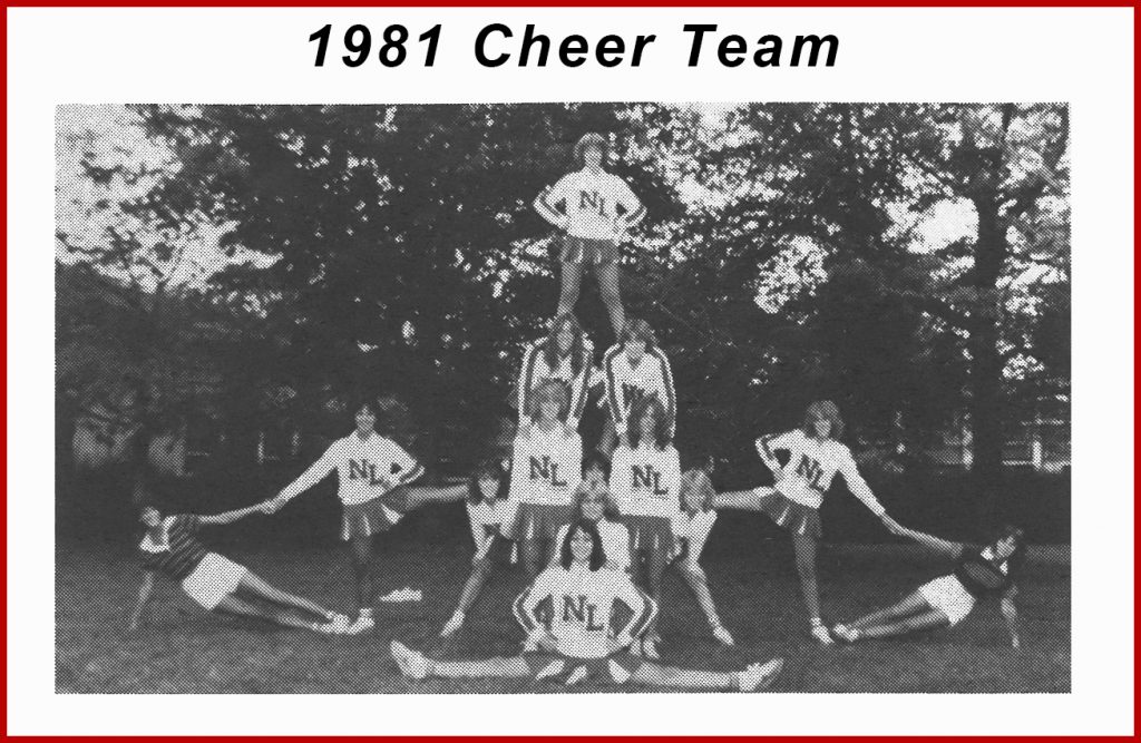 1981 Cheer Team
