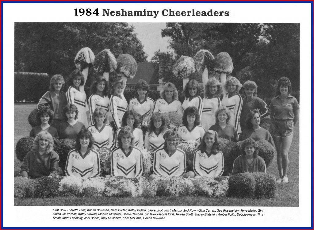 1984 Cheer Team