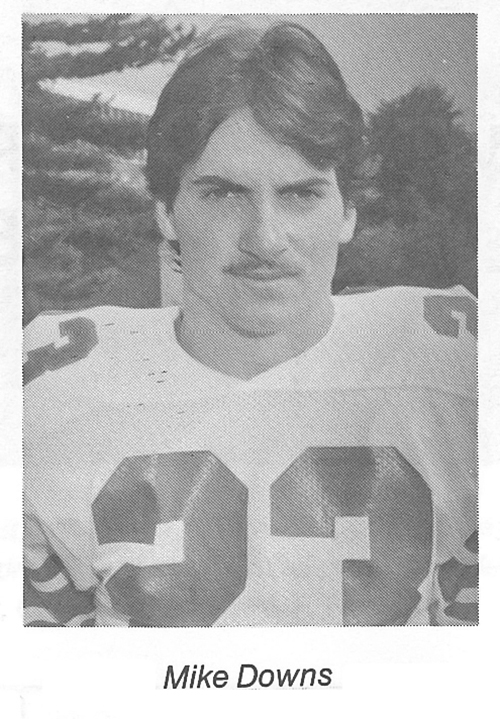1984 Senior 23 Mike Downs