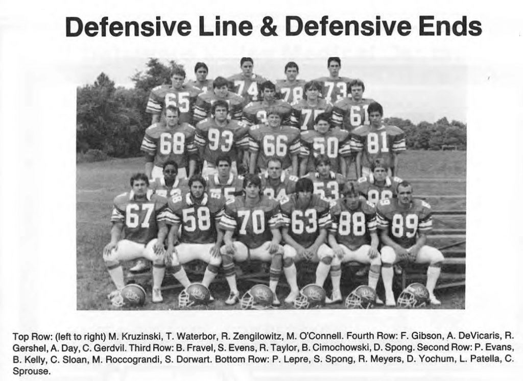 1985 Defensive Line and Defensive Ends