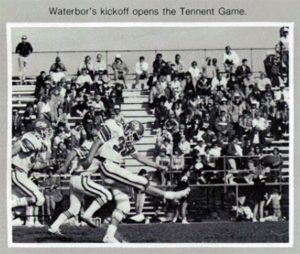 1985 Football Photo 17 Waterbor Kick