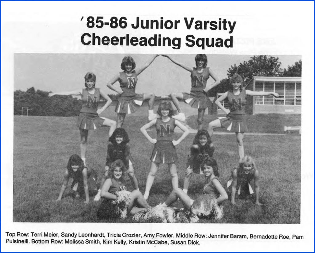 1985 JV Cheer Team
