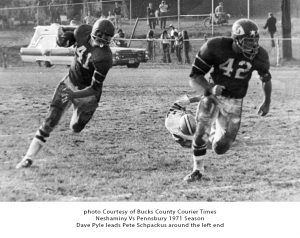Bucks County Courier Times 1971 Neshaminy Vs Pennsbury game