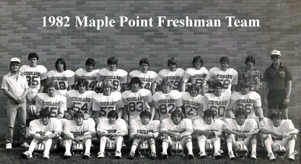 1982 Maple Point Freshman Team