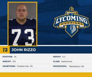 Class of 2010 John Rizzo Lycoming College