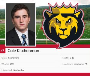 Class of 2015 Cale Kitchenman Kings College