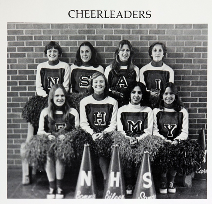 1976-77 Cheer Team