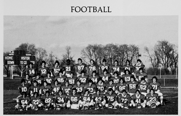 1976 Team from yearbook no names