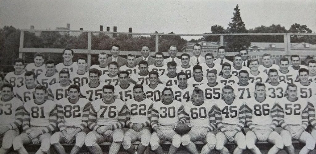 Class of 1948 Wayne "Inky" Schneider #30 at WCU