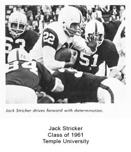 Class of 1961 Jack Stricker Temple University