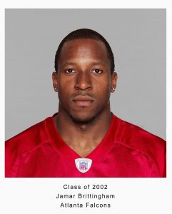 Class of 2002 Jamar Brittingham Atlanta Falcons